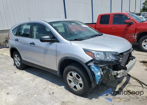 2012 Honda Cr-V Lx from USA, damaged, VIN 5J6RM4H39CL025185